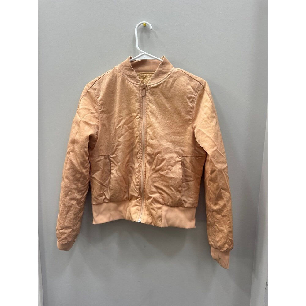Lululemon Non Stop Bomber Jacket Bleach Apricot Orange